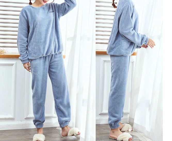 thick fleece pajama pants womens